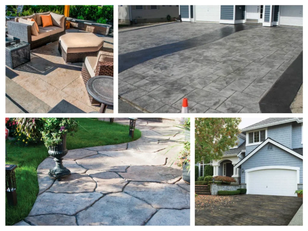 Our Stamped Concrete Designs