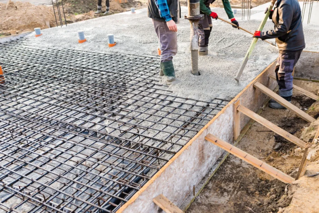 The Concrete Slab Installation Process