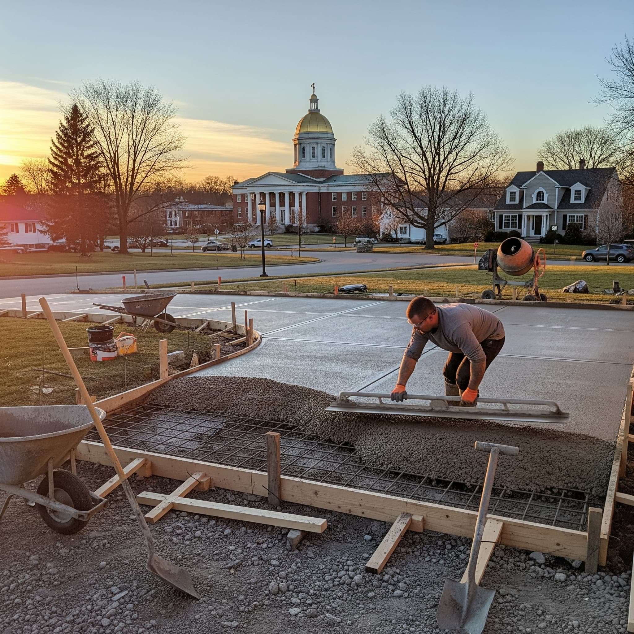 concrete contractors near me schenectady